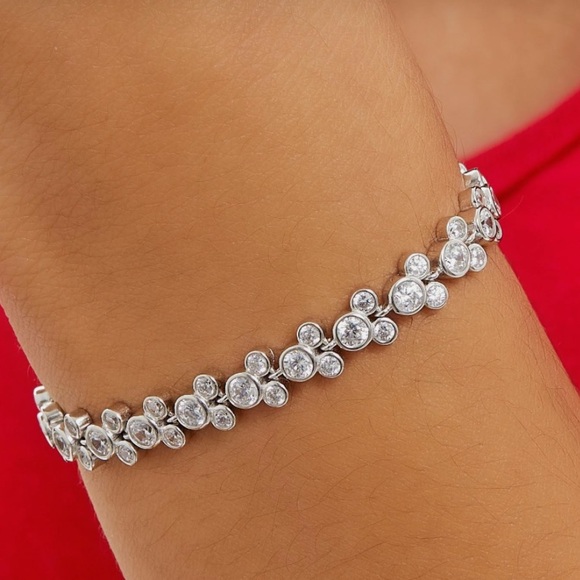 Disney | Jewelry | Nwt Disney Mickey Mouse Womens Tennis Bracelet ...